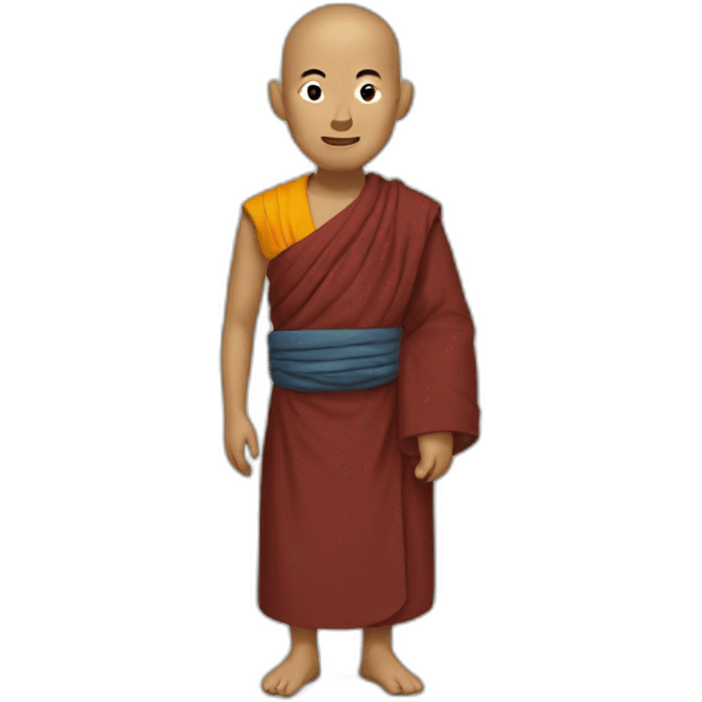 tibetan monk emoji