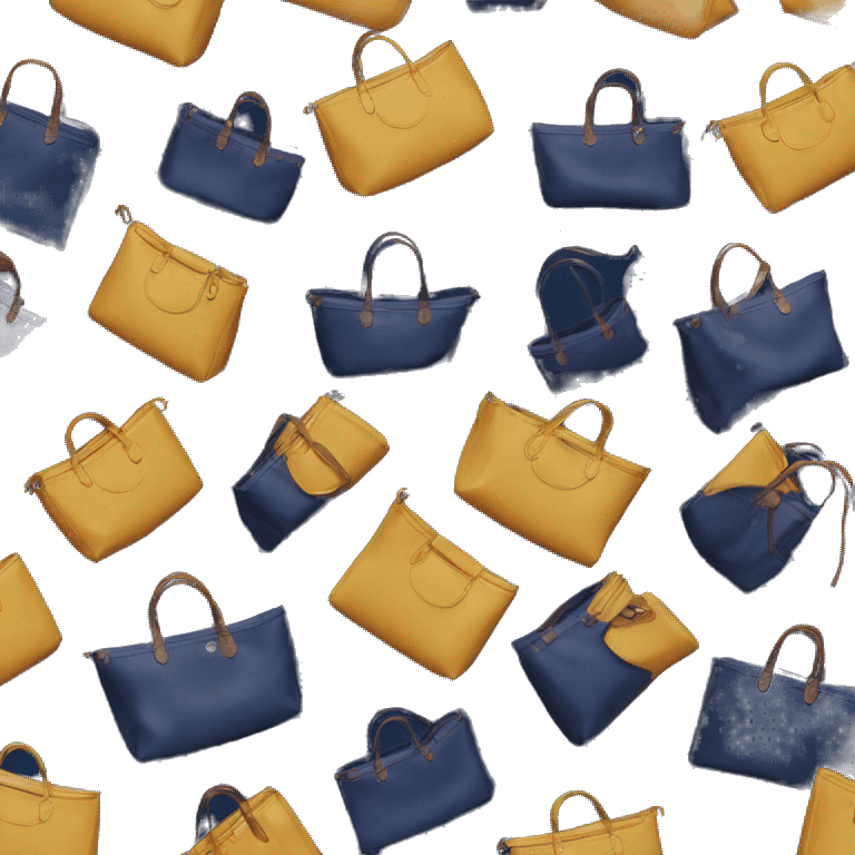 Longchamp bag Navy  emoji