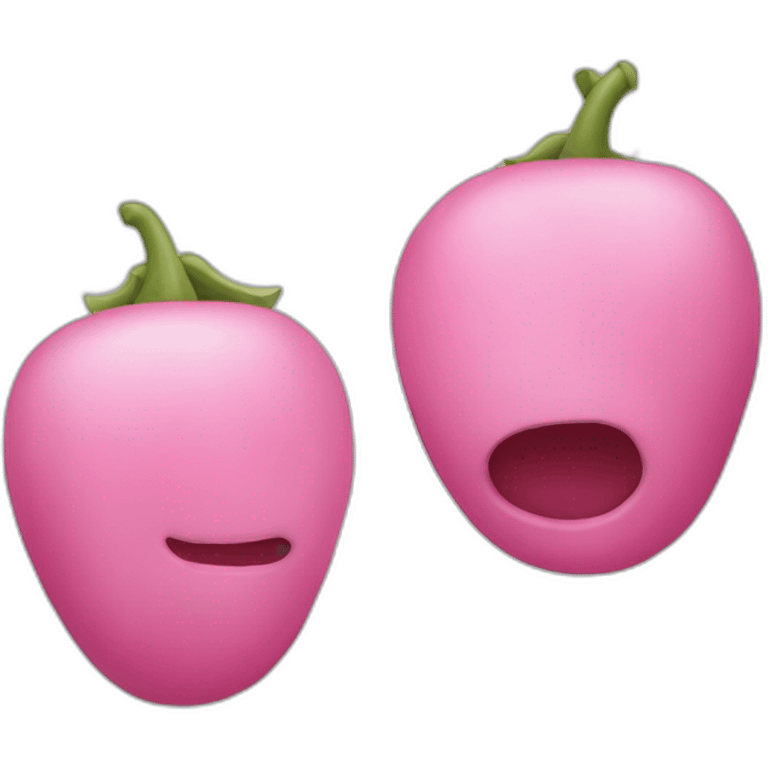 graqnos de pimienta rosa emoji