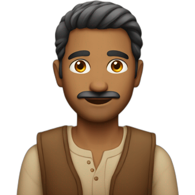 indian man emoji