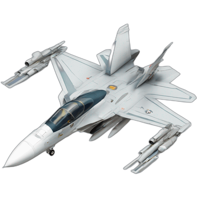 Avion chasse F-14 emoji