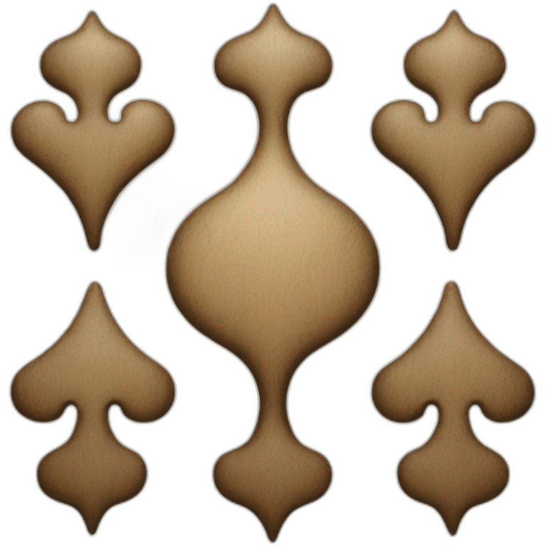 Three of Clubs emoji