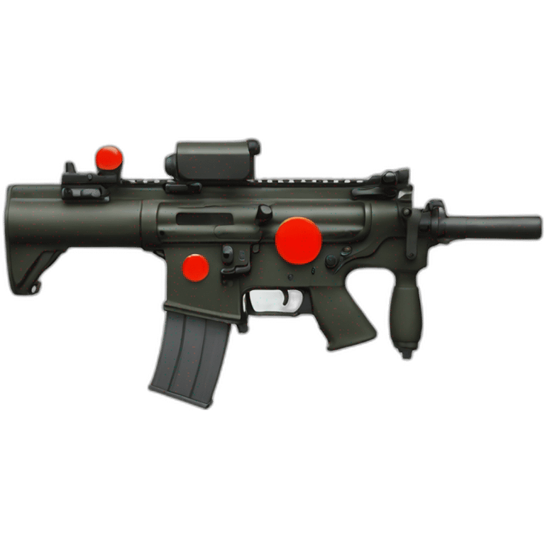 M4 with red dot lense emoji