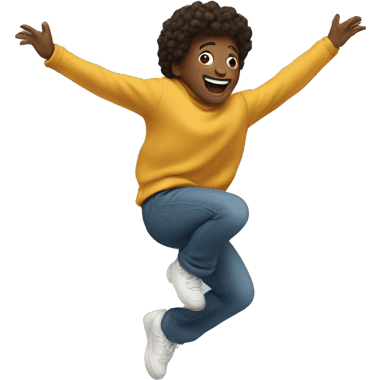 person jumping emoji