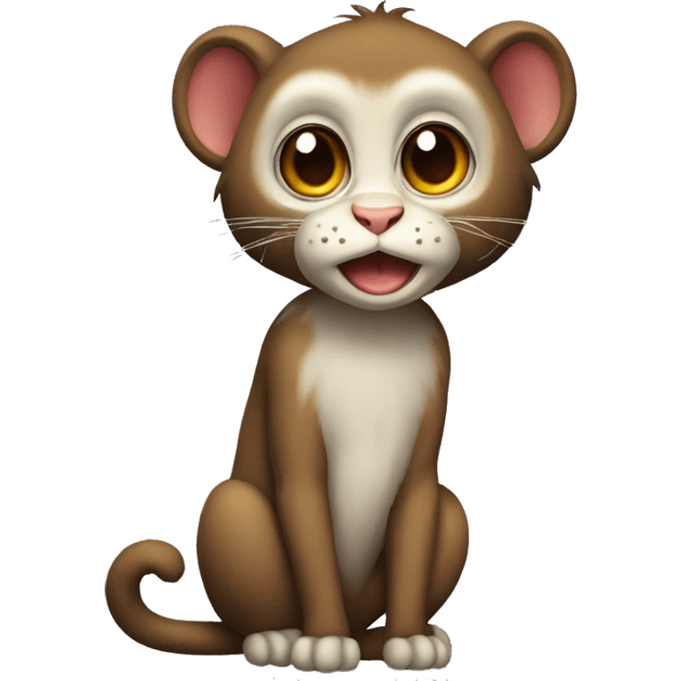 rizz cat monkey emoji