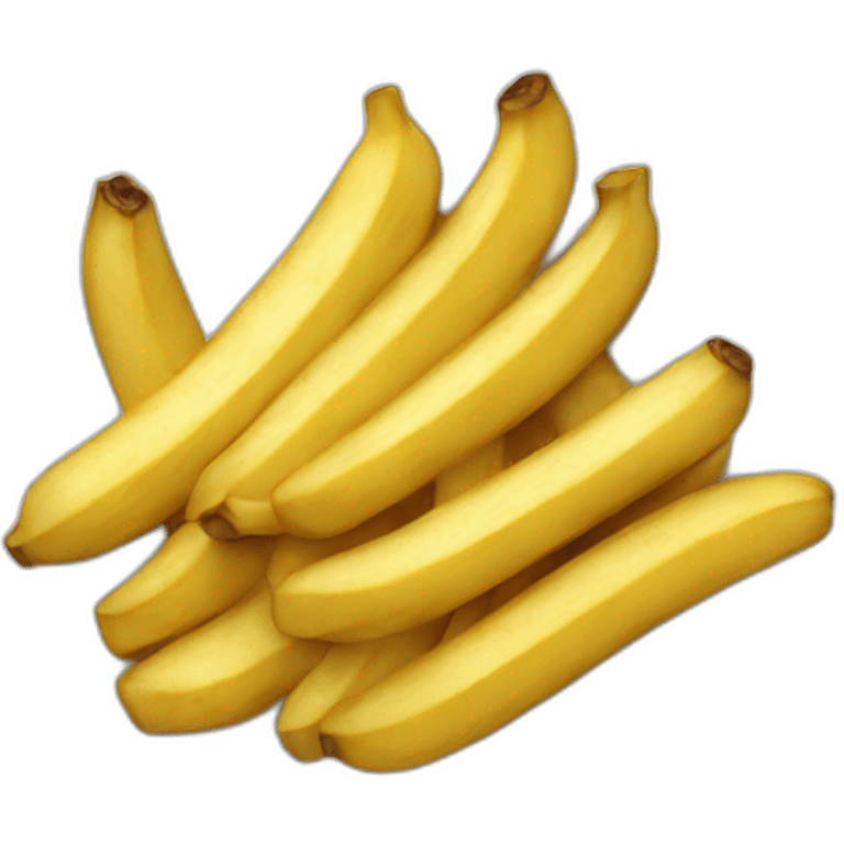 Plates banana fries emoji