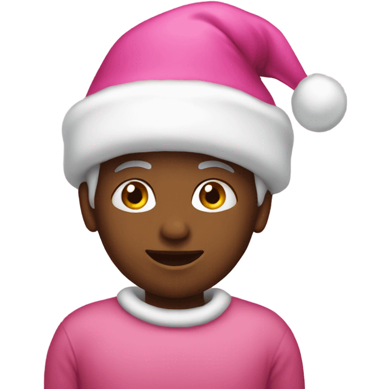 Pink Christmas  emoji