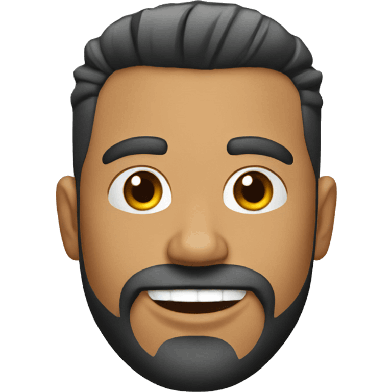 Emoji de barbero moreno emoji