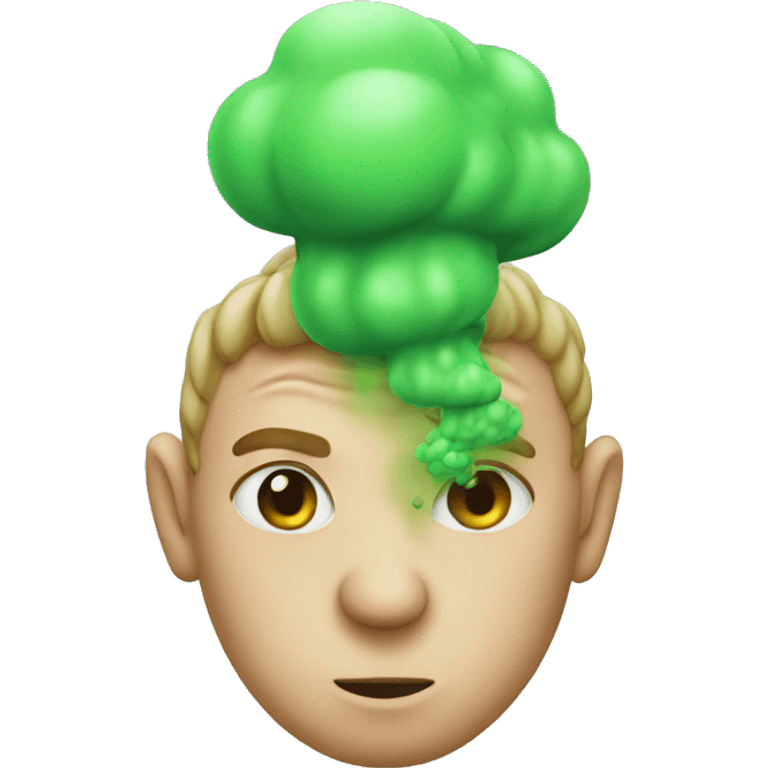 fart gas green emoji