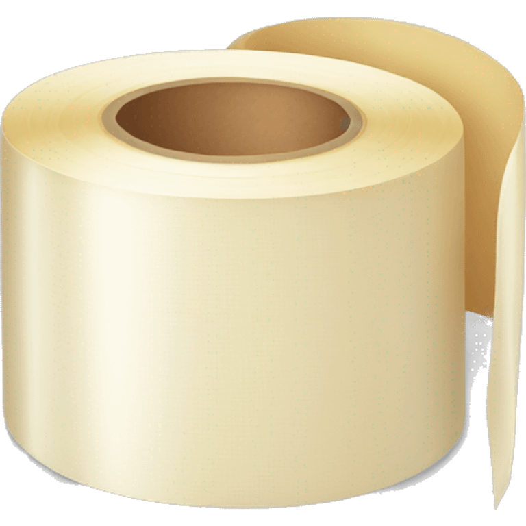 transparent adhesive tape roll emoji