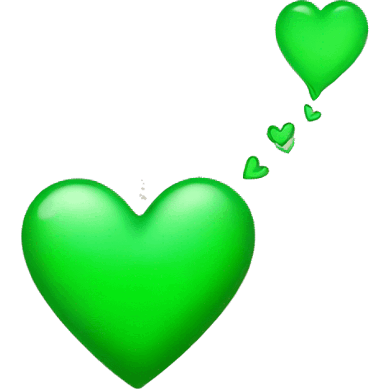 green heart emoji