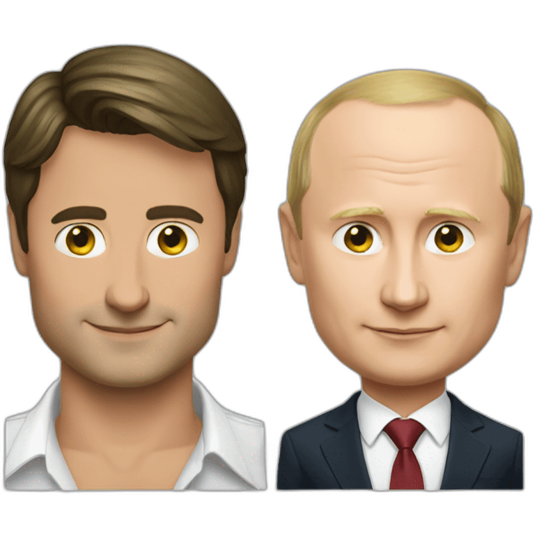 putin with zelenskiy emoji