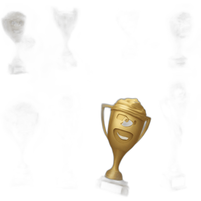 Trophée des 100M youtube emoji