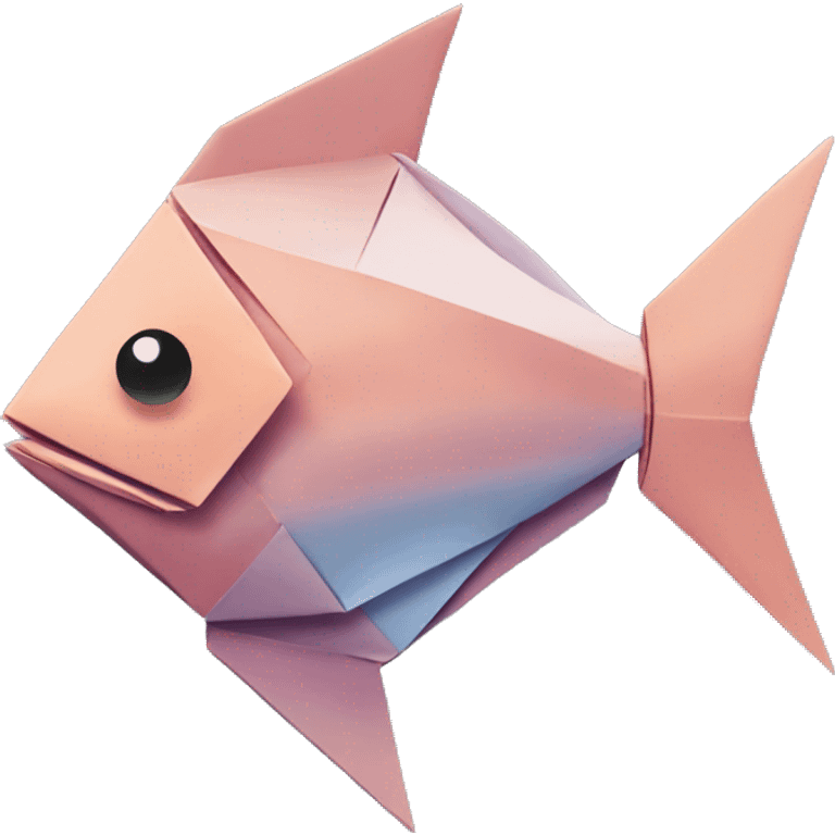 origami fish emoji