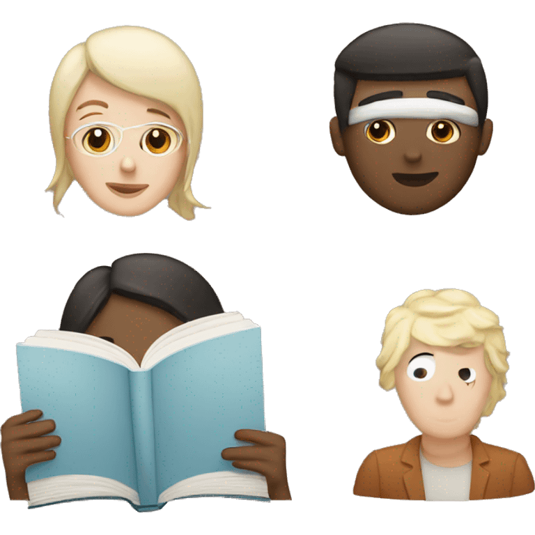 Book club emoji