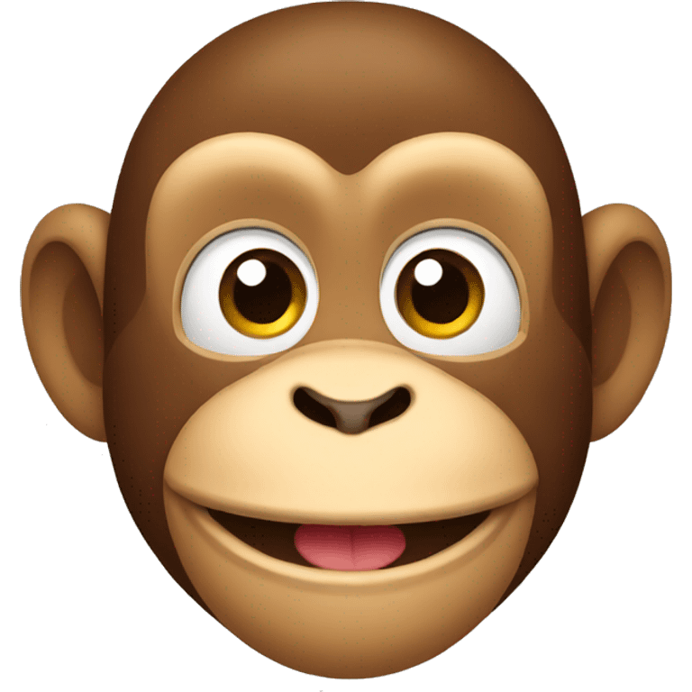 Monkey showing thumb emoji