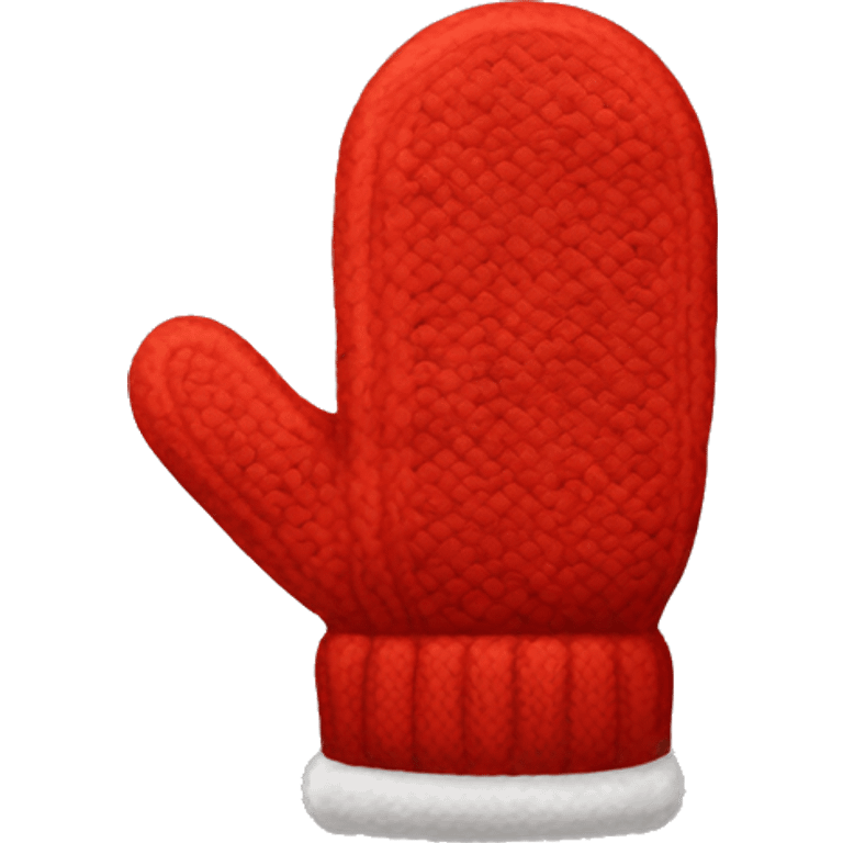 red mittens emoji