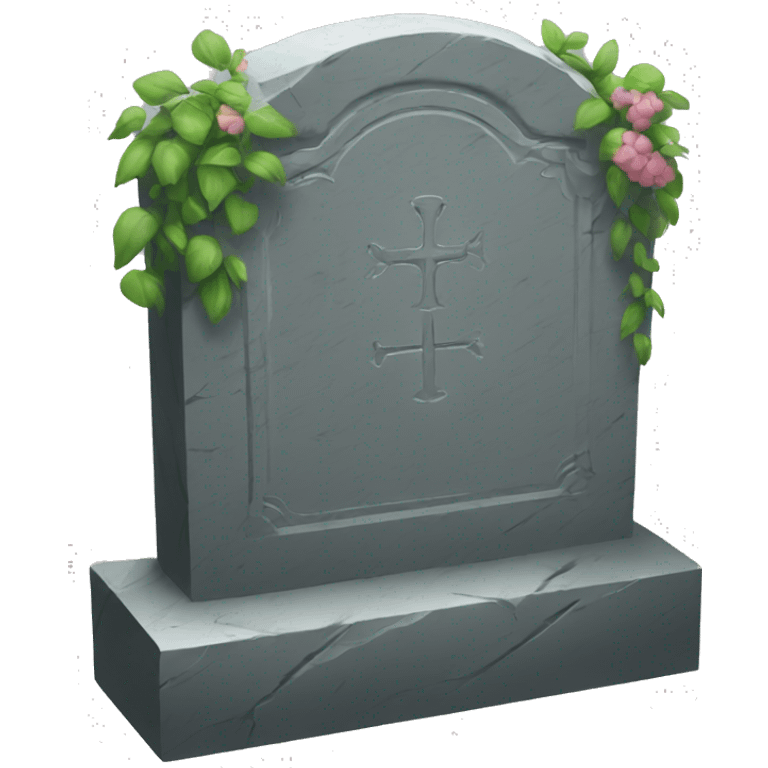 headstone emoji