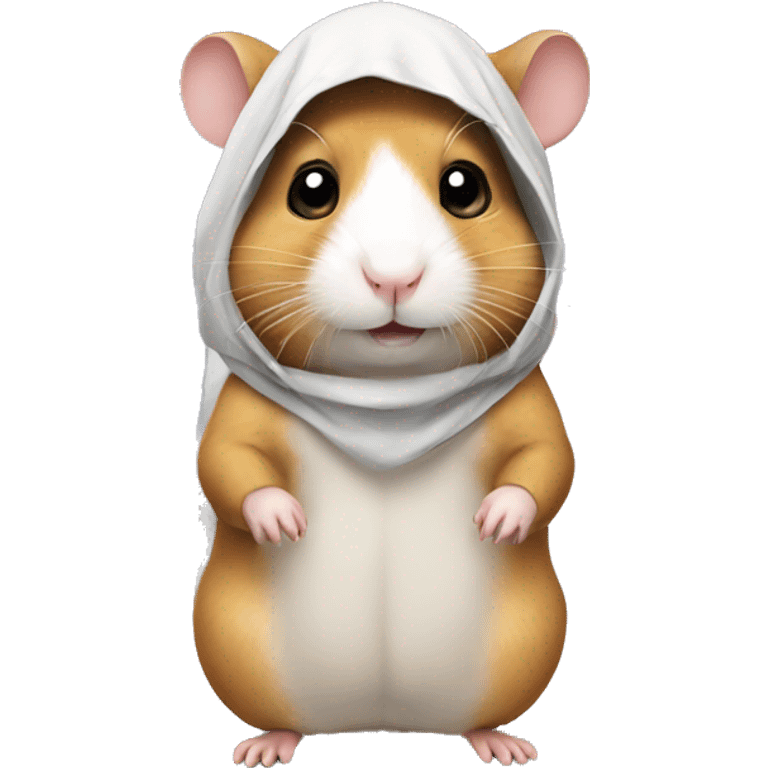 Arab costume hamster emoji