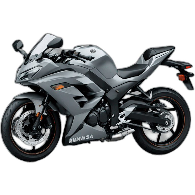 2023 Kawasaki Ninja 650 Gray emoji