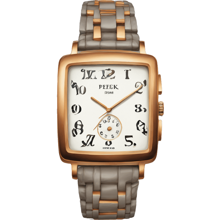 square patek watch  emoji