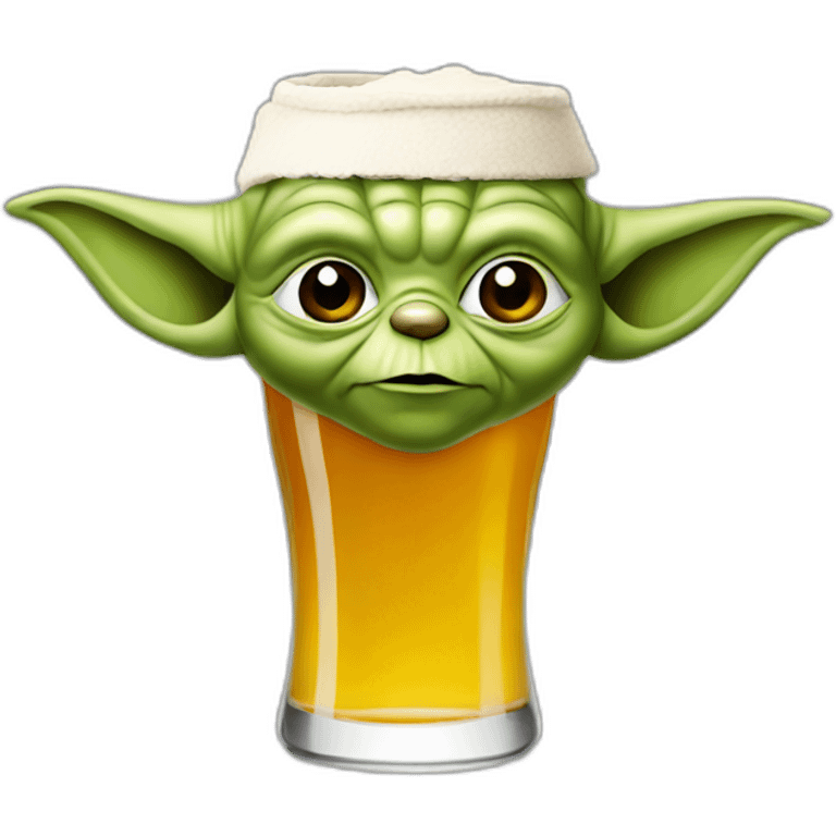 Yoda beer  emoji