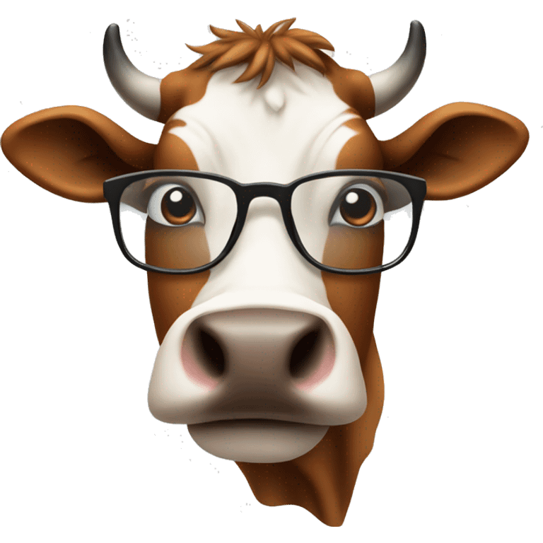 he way a cow wears  reglassestangula emoji