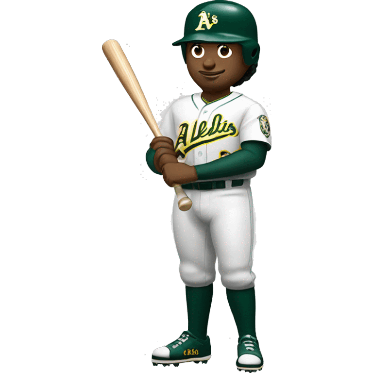 oakland athletics baseball player emoji