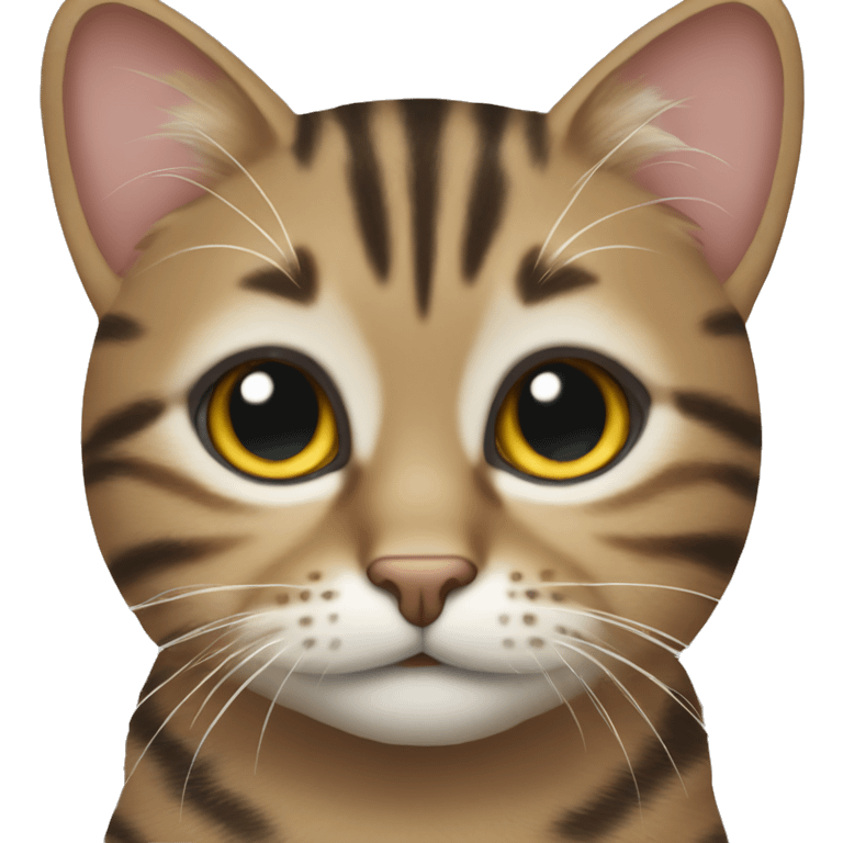 tabby little cat  emoji