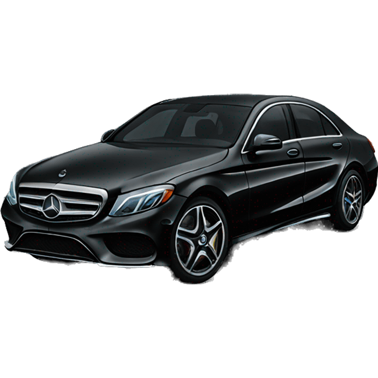 a mercedes black  emoji