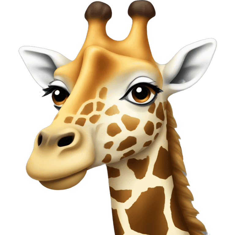 giraffe with short neck emoji