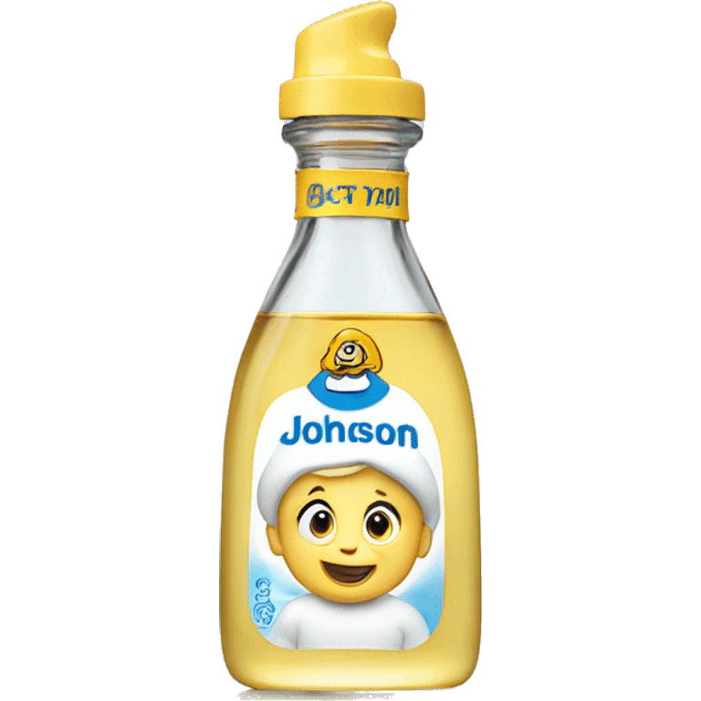 johnson johson baby oil bottle emoji