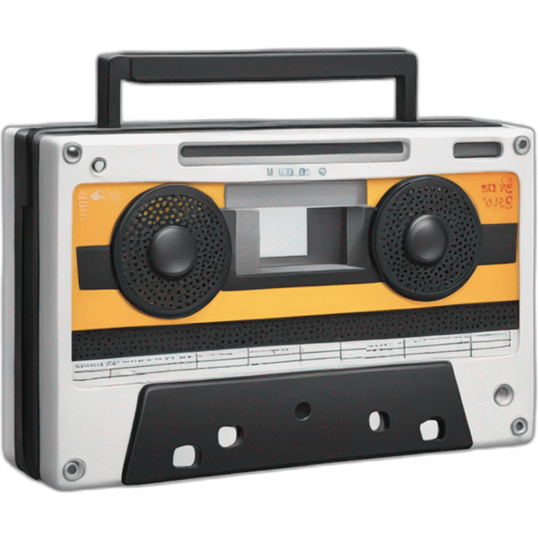 Radio cassette emoji