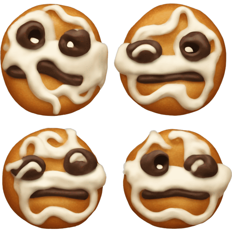 One Cinnabon  emoji