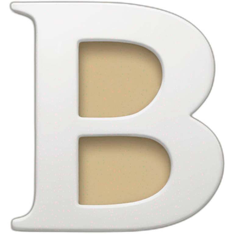 letter B emoji