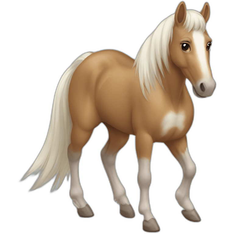 Mouse horse emoji