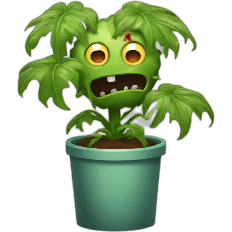 zombie houseplant emoji