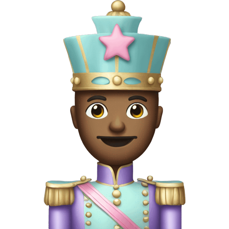 Pastel nutcracker  emoji