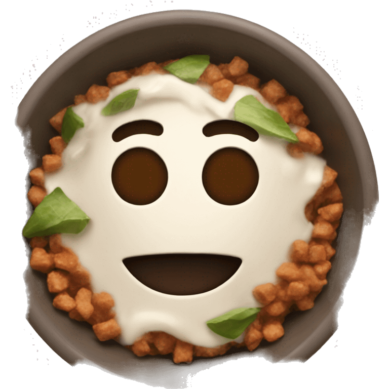 Chipotle bowl emoji