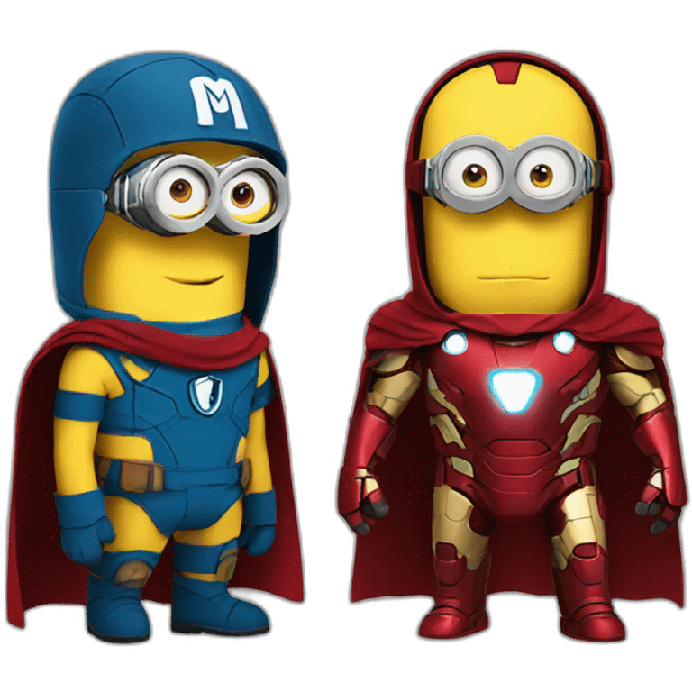 Minions ironman emoji