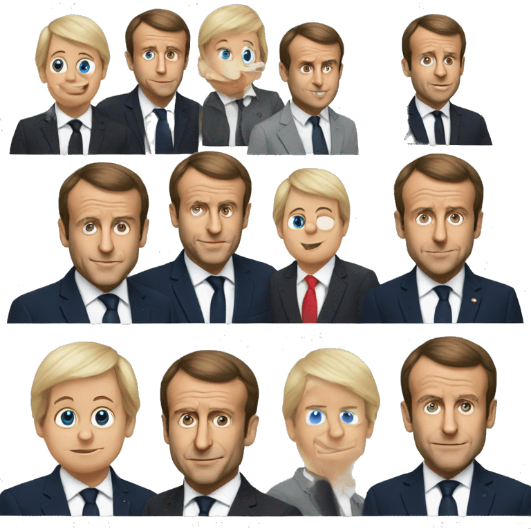 Emmanuel Macron  emoji