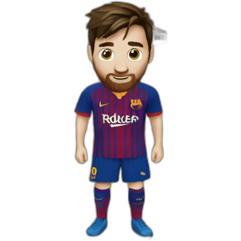 messi con motel al lado emoji