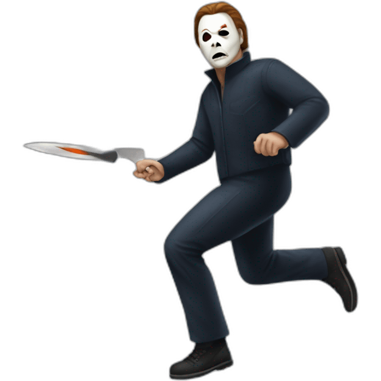 Michael-Myers-Halloween-chasing-someone emoji