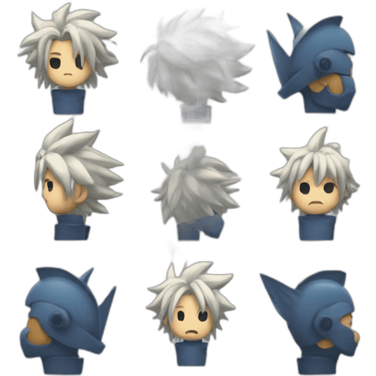 cloud final fantasy 7 emoji