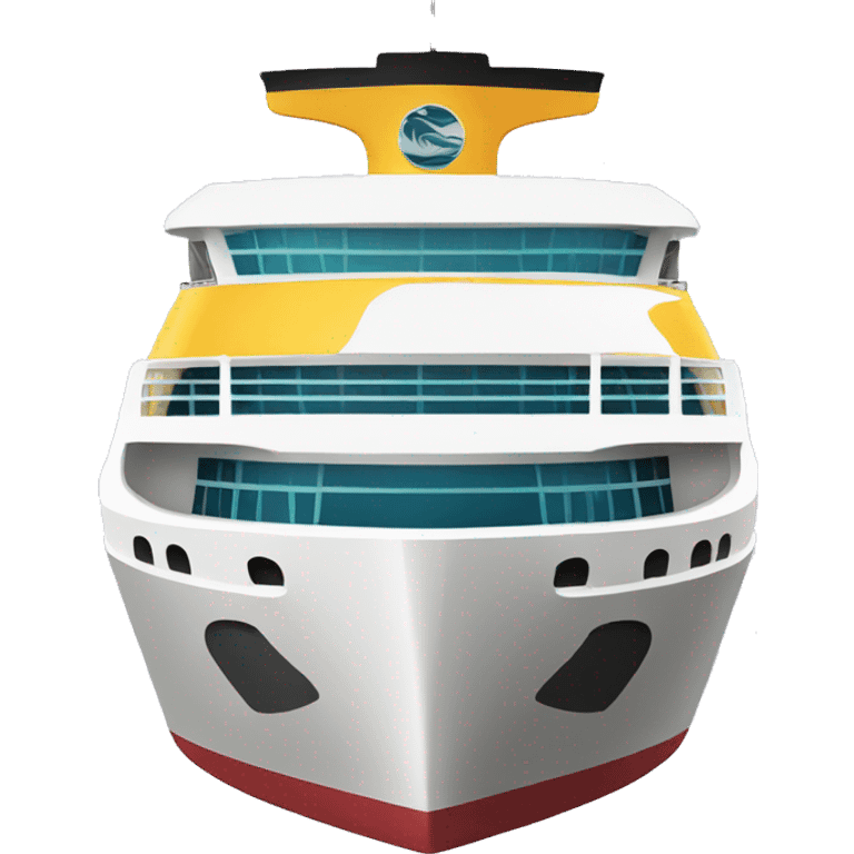 icon of the seas cruise ship emoji