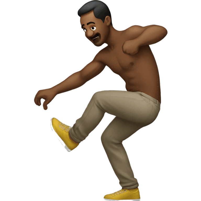 Man twerking emoji