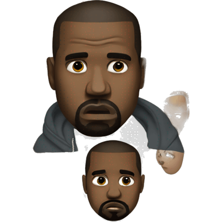 Kanye west crying  emoji