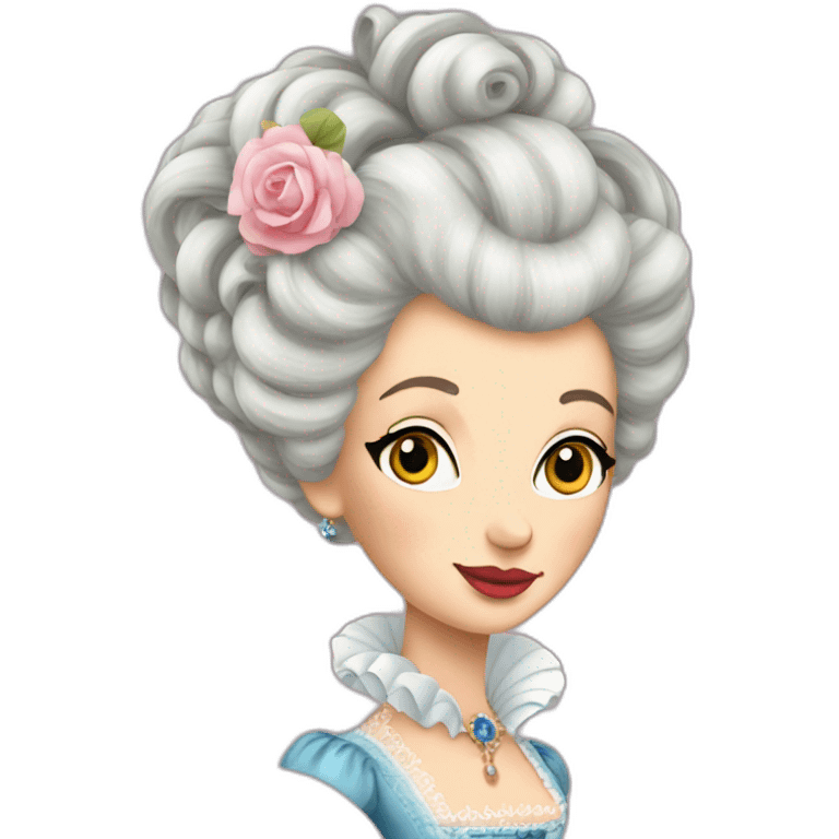 Marie Antoinette emoji