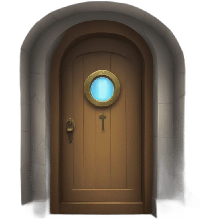 open door to the crypt emoji