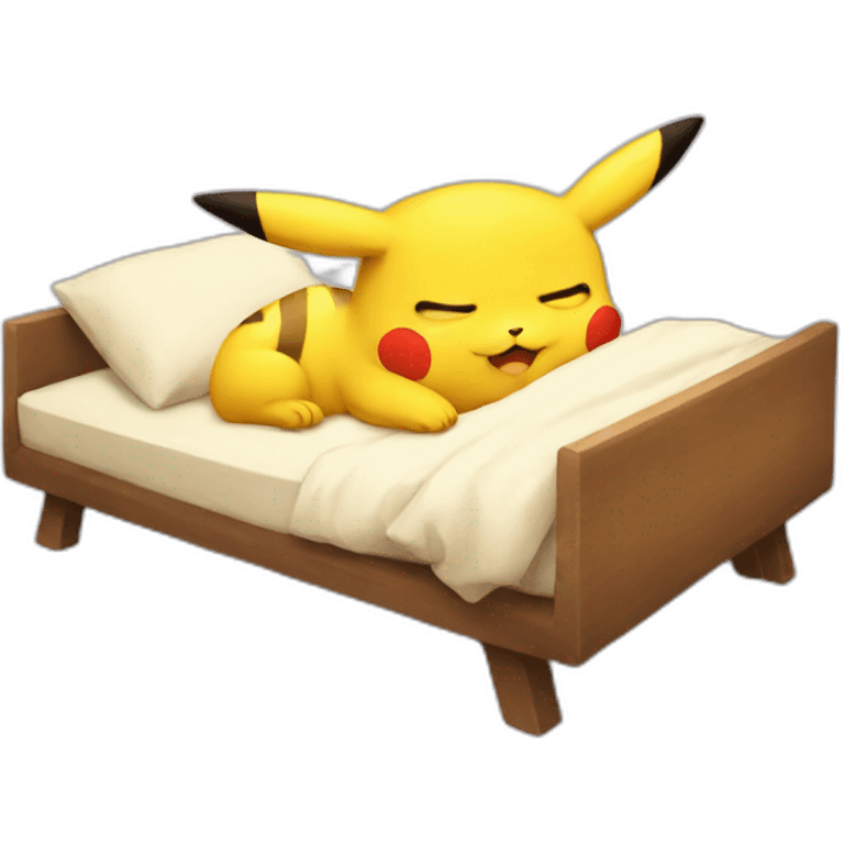 Pikachu sleep emoji